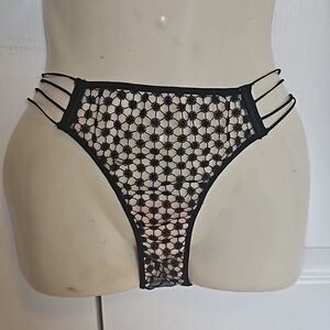 Victoria's Secret Lace Underwear Black Small